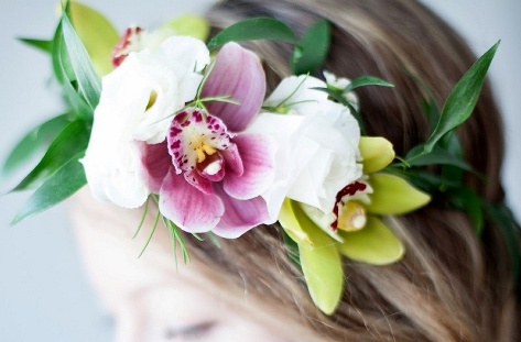 Flower Crown  |  Periwinkle Flowers Toronto